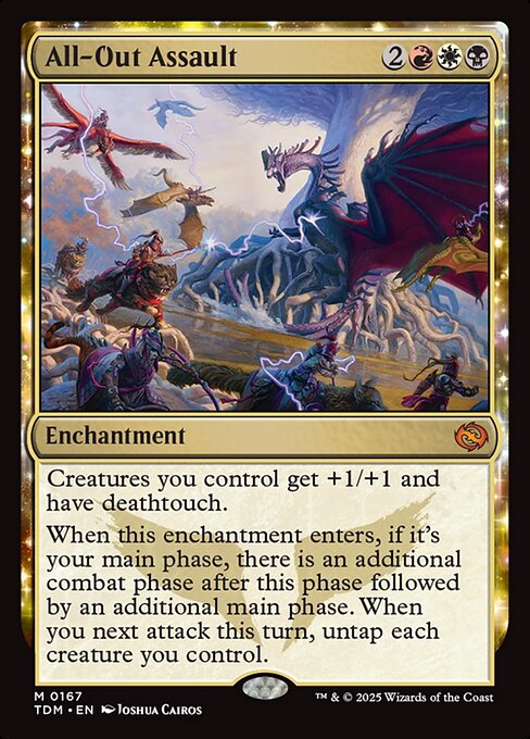 All-Out Assault - Tarkir: Dragonstorm Magic card
