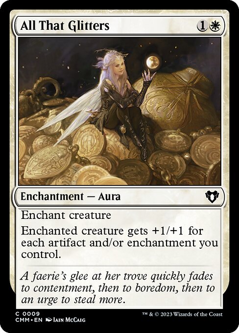 All That Glitters - Commander Masters Magic card