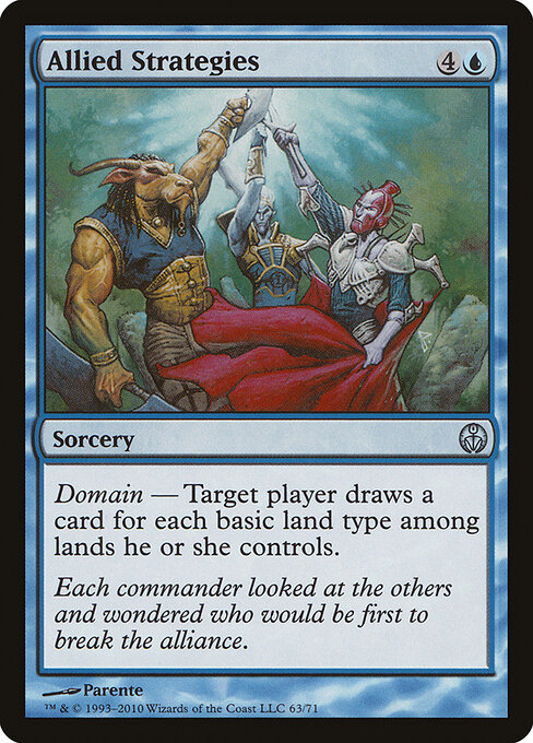 Allied Strategies - Duel Decks: Phyrexia vs. the Coalition Magic card