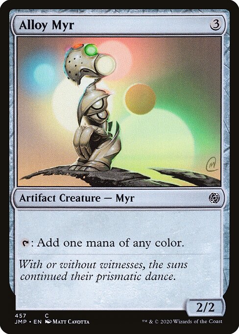 Alloy Myr - Jumpstart Magic card