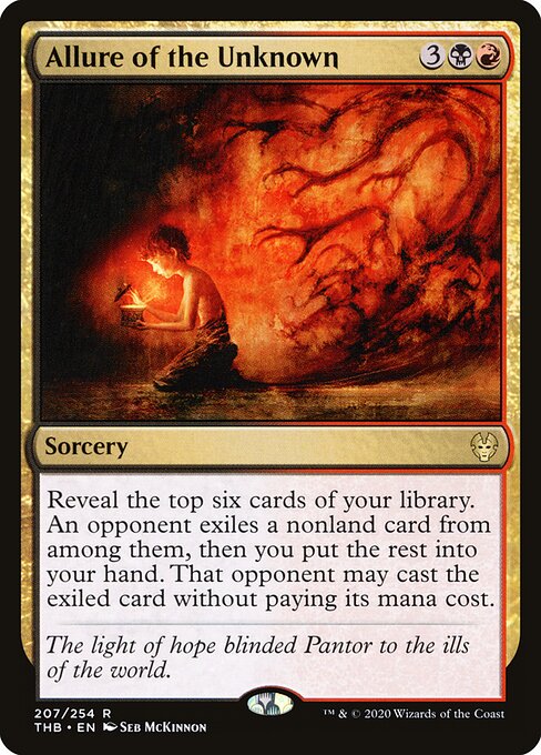 Allure of the Unknown - Theros Beyond Death Magic card