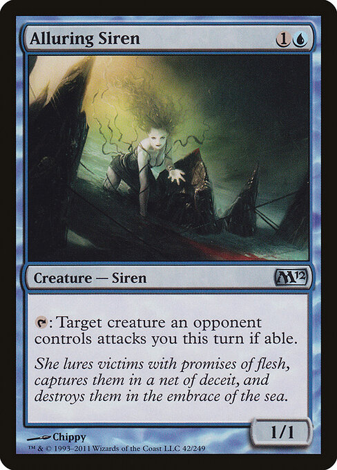 Alluring Siren - Magic 2012 Magic card
