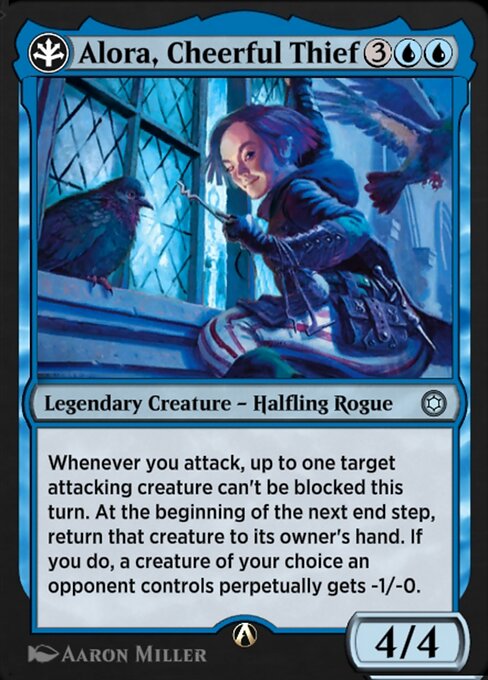 Alora, Cheerful Thief - Alchemy Horizons: Baldur's Gate Magic card