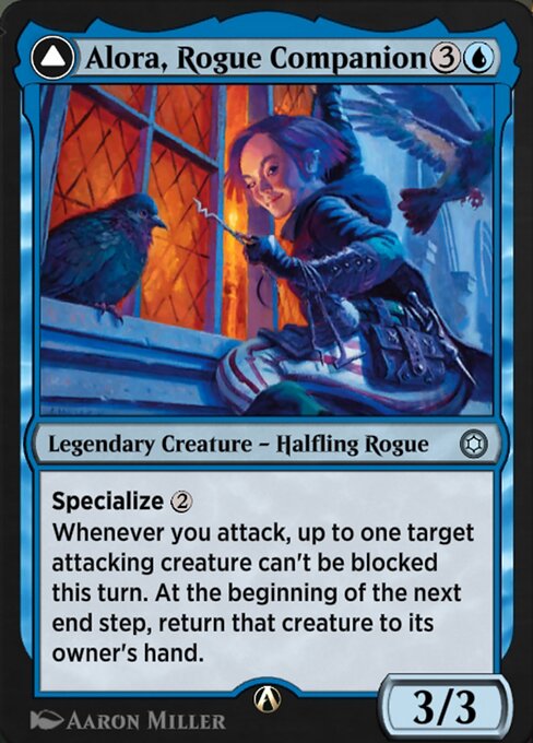 Alora, Rogue Companion - Alchemy Horizons: Baldur's Gate Magic card