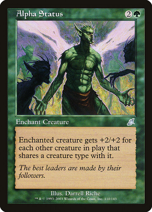 Alpha Status - Scourge Magic card