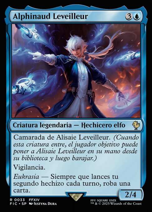 Alphinaud Leveilleur - Final Fantasy Commander (#33) - Illustrated by Justyna Dura - Magic: The Gathering Card