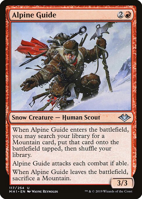 Alpine Guide - Modern Horizons Magic card