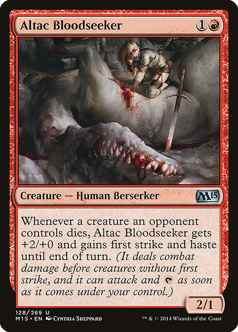 Altac Bloodseeker - Magic 2015 Magic card