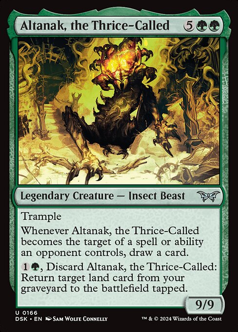 Altanak, the Thrice-Called - Duskmourn: House of Horror Magic card