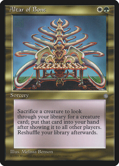 Altar of Bone - Ice Age Magic card