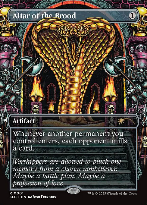 Altar of the Brood - Secret Lair Countdown (#1) - Illustrated by Josh Freydkis - Magic: The Gathering Card
