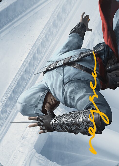Altaïr Ibn-La'Ahad // Altaïr Ibn-La'Ahad - Assassin's Creed Art Series (#15) - Illustrated by Alex Negrea - Magic: The Gathering Card