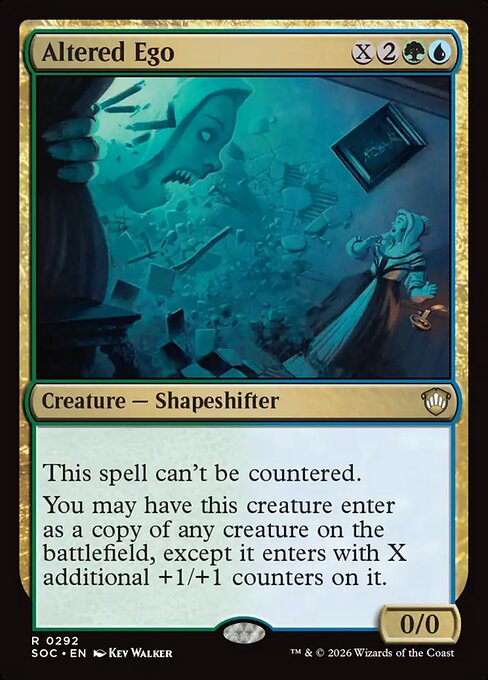 Altered Ego - Secrets of Strixhaven Commander Magic card