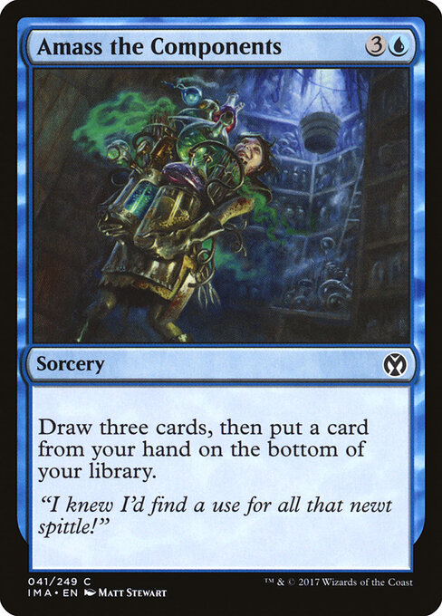 Amass the Components - Iconic Masters Magic card