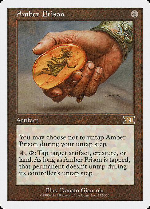 Amber Prison - Classic Sixth Edition Magic card