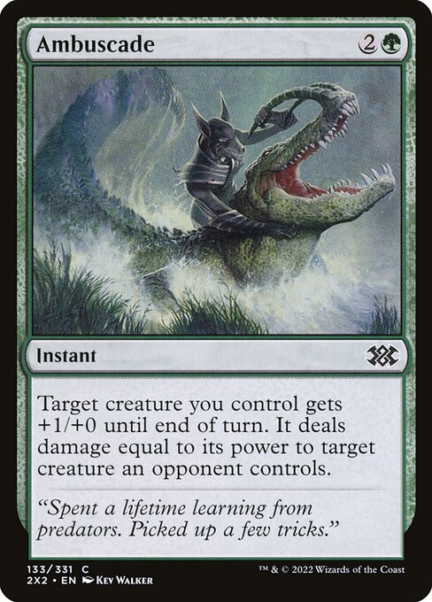 Ambuscade - Double Masters 2022 Magic card
