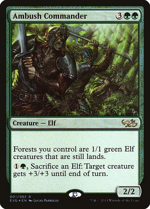 Ambush Commander - Duel Decks Anthology: Elves vs. Goblins Magic card