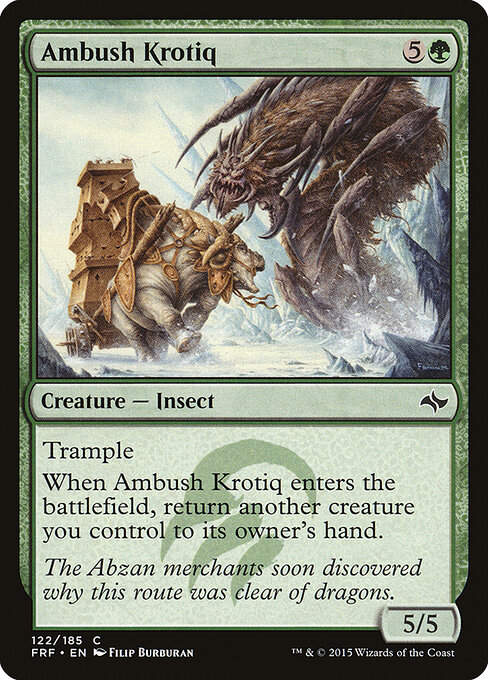 Ambush Krotiq - Fate Reforged Magic card
