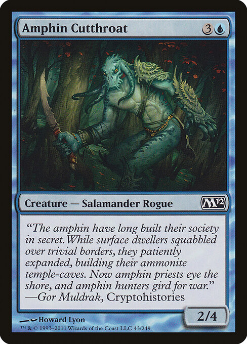 Amphin Cutthroat - Magic 2012 Magic card