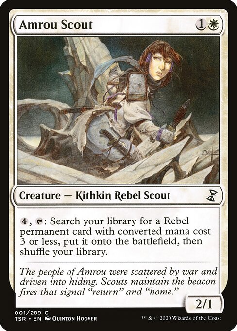 Amrou Scout - Time Spiral Remastered Magic card