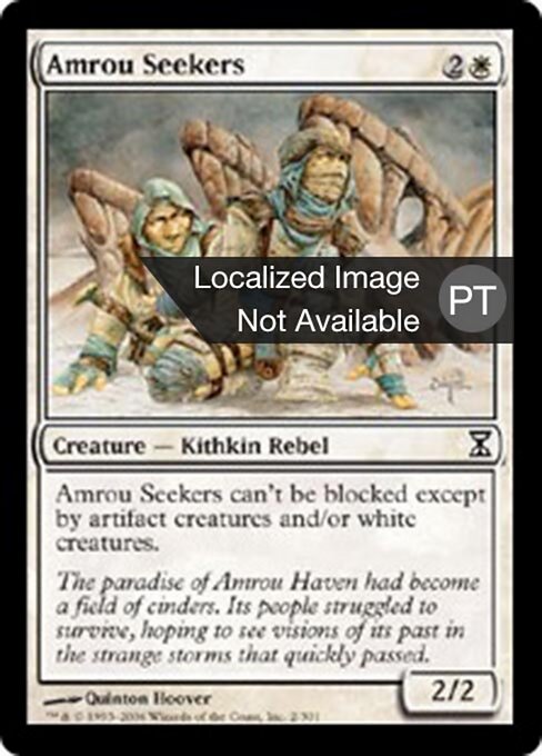 Amrou Seekers - Modern Masters (#3) - Illustrated by Quinton Hoover - Magic: The Gathering Card