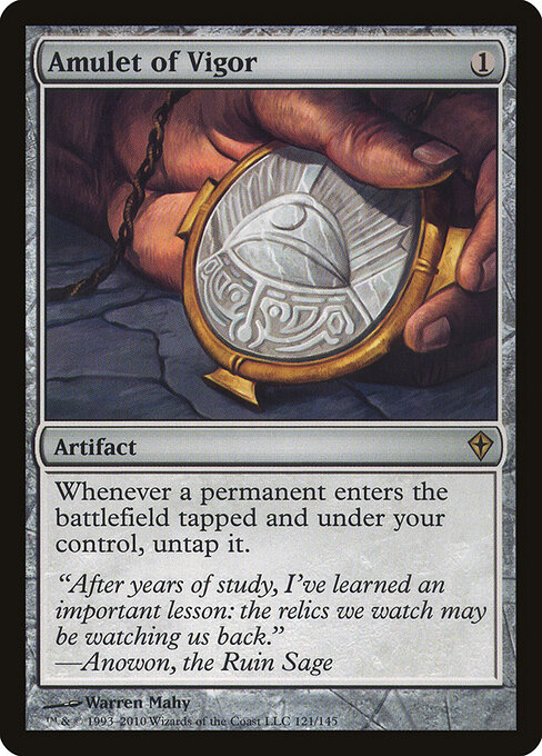 Amulet of Vigor - Worldwake Magic card