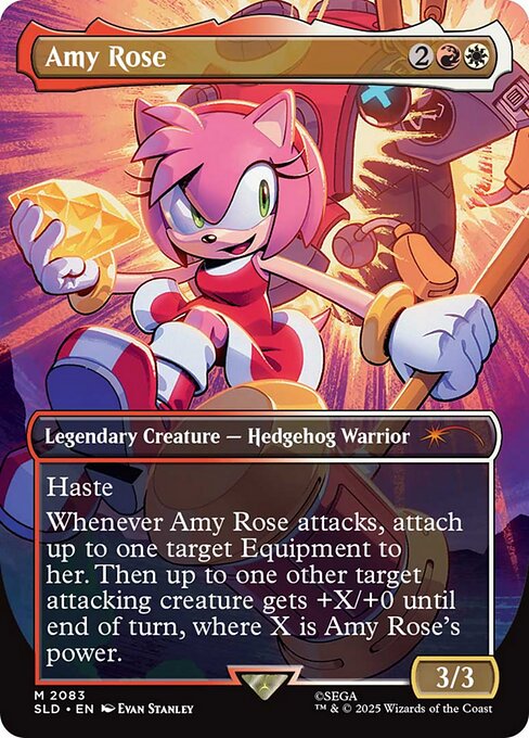 Amy Rose - Secret Lair Drop (#2083) - Illustrated by Evan Stanley - Magic: The Gathering Card