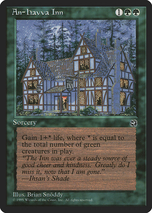 An-Havva Inn - Homelands Magic card