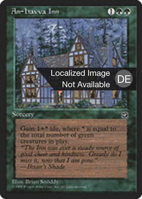 Locanda di An-Havva (An-Havva Inn) - Homelands (#82) - Illustrated by Brian Snõddy - Magic: The Gathering Card