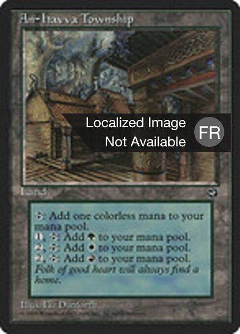 An-Havva (An-Havva Township) - Homelands (#111) - Illustrated by Liz Danforth - Magic: The Gathering Card