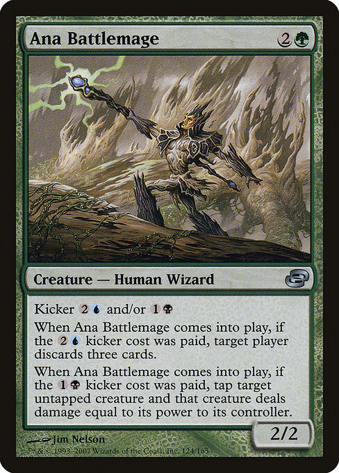 Ана Боевой Маг (Ana Battlemage) - Planar Chaos (#124) - Illustrated by Jim Nelson - Magic: The Gathering Card