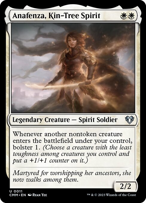 Anafenza, Kin-Tree Spirit - Commander Masters Magic card