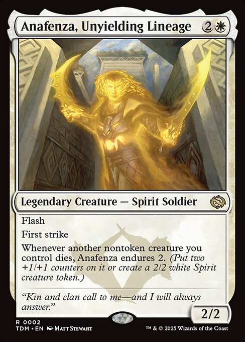 Anafenza, Unyielding Lineage - Tarkir: Dragonstorm Magic card