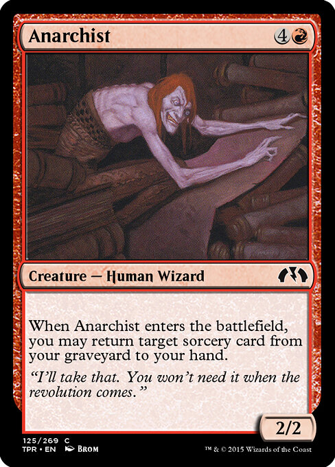 Anarchist - Tempest Remastered Magic card