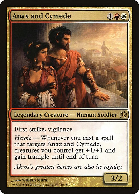 Anax and Cymede - Theros Magic card