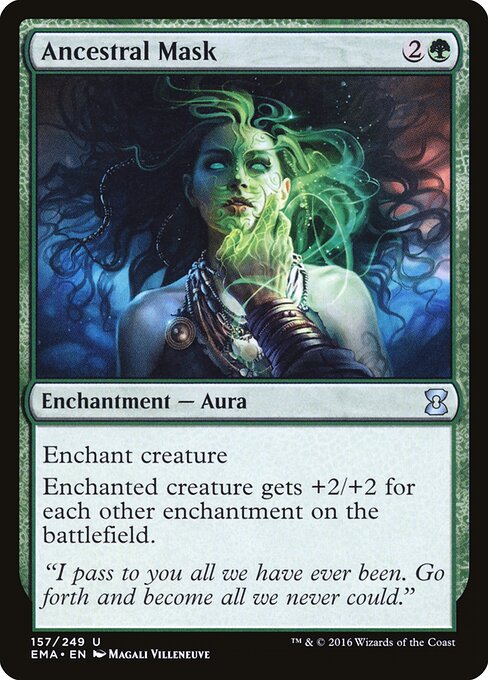 Ancestral Mask - Eternal Masters Magic card