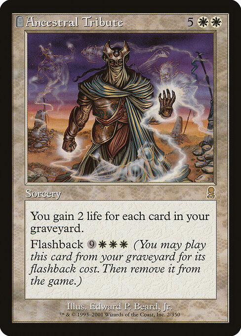 Ancestral Tribute - Odyssey Magic card