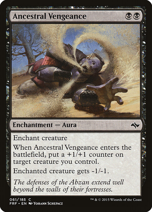 Ancestral Vengeance - Fate Reforged Magic card