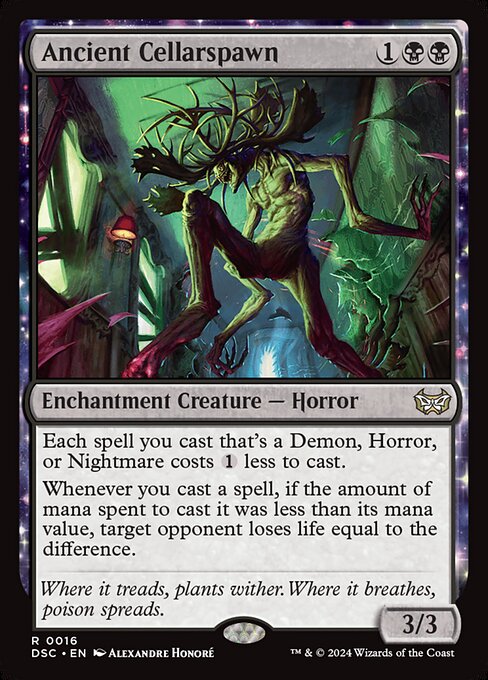 Ancient Cellarspawn - Duskmourn: House of Horror Commander Magic card