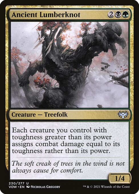 Ancient Lumberknot - Innistrad: Crimson Vow Magic card