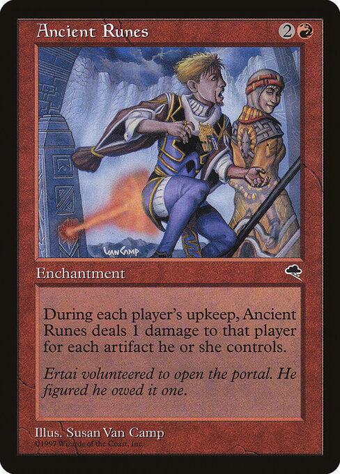 Ancient Runes - Tempest Magic card