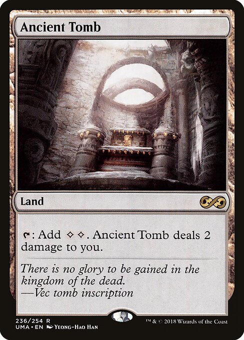 Ancient Tomb - Ultimate Masters Magic card