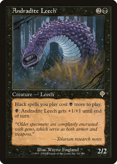 Andradite Leech - Invasion Magic card