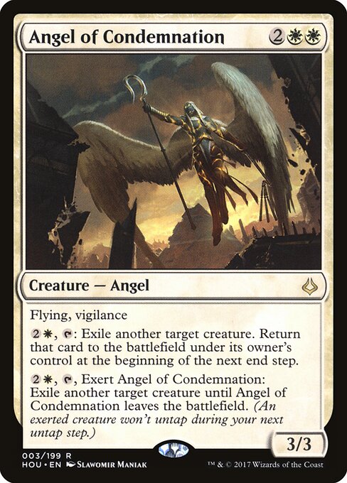Angel of Condemnation - Hour of Devastation Magic card