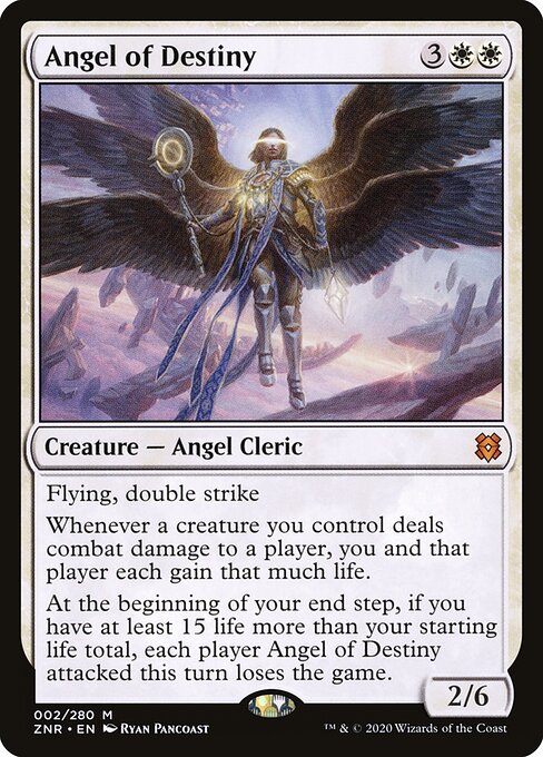 Angel of Destiny - Zendikar Rising Magic card
