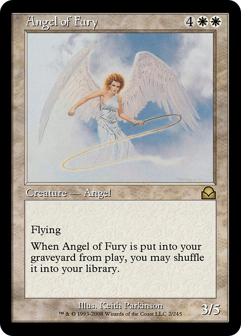 Angel of Fury - Masters Edition II Magic card