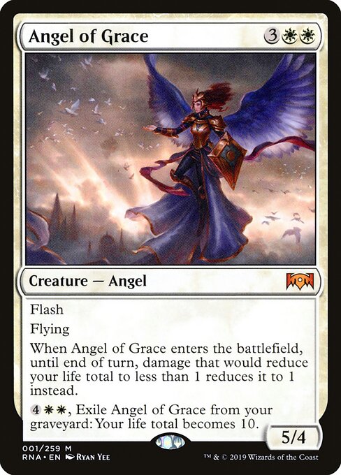 Angel of Grace - Ravnica Allegiance Magic card