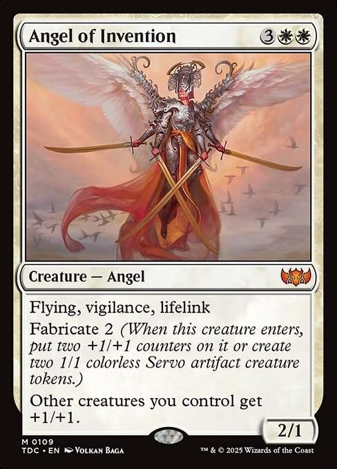 Angel of Invention - Tarkir: Dragonstorm Commander Magic card