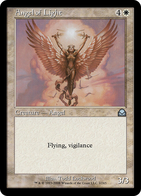 Angel of Light - Masters Edition II Magic card
