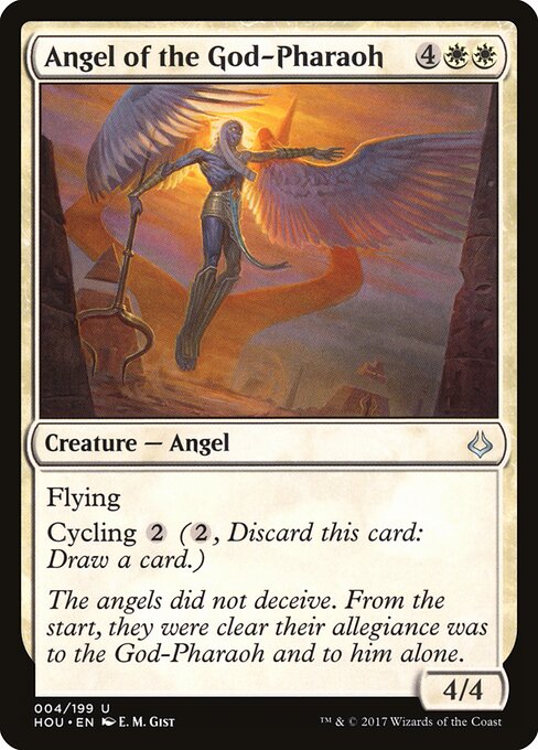 Angel of the God-Pharaoh - Hour of Devastation Magic card